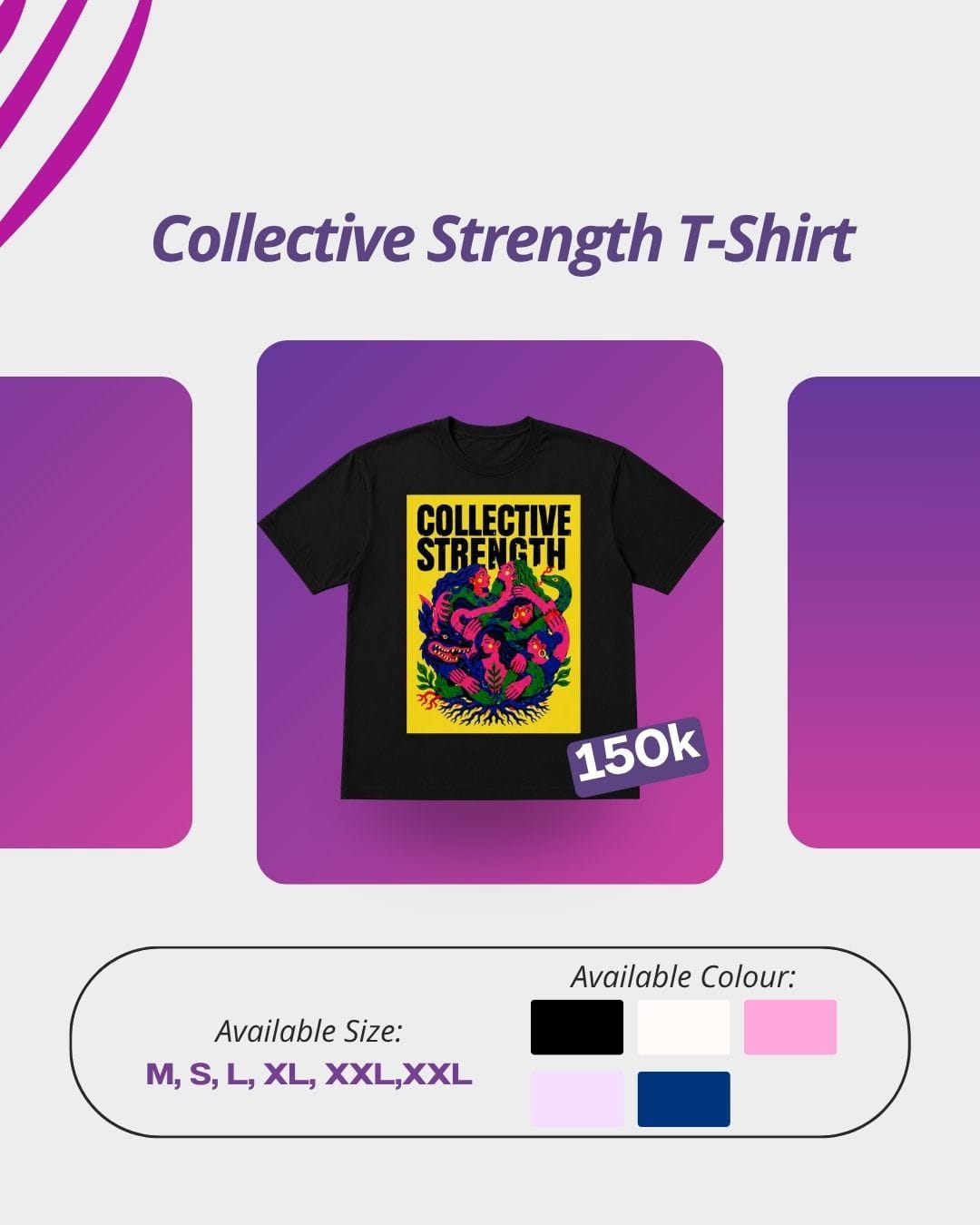 Collective Strenght T-Shirt - Model C